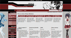 Desktop Screenshot of manga.akihabara.cz