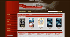 Desktop Screenshot of dorama.akihabara.cz